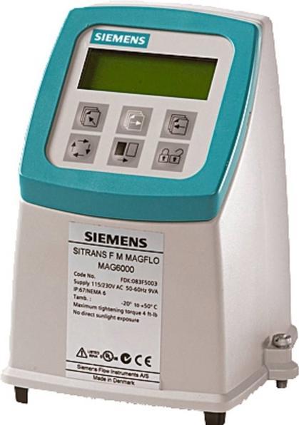 Produktbild Siemens MAG 6000 Flowmeter transmitter, 11-30VDC