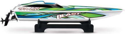 Productafbeelding Traxxas BATEAU BLAST 603mm EP RTR GROEN TQ 2.4GHz w/USB-C Lader & Accu