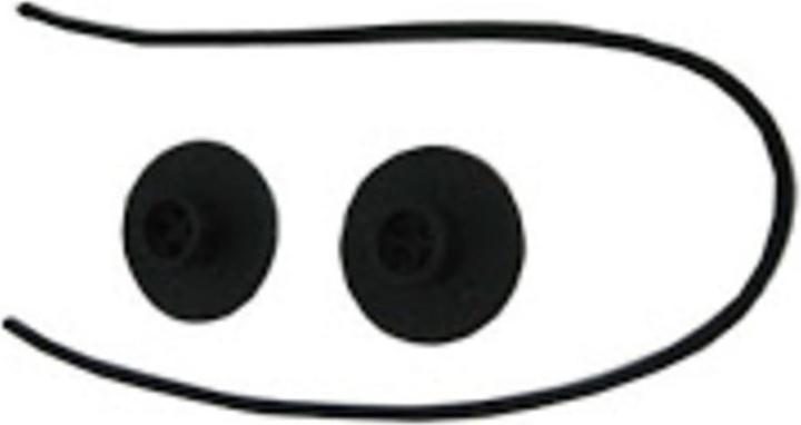Hudora 2 Lenkerkappen inkl. Gummi