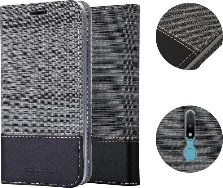 Actual product image Cadorabo Book Jeans Optics Cover (Nokia 2.4)