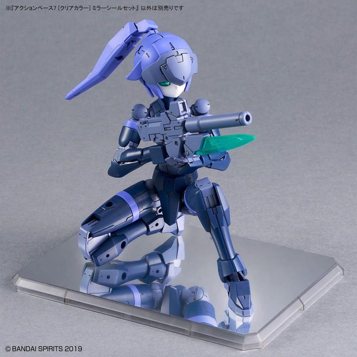Actual product image Bandai GUNDAM - Action Base 7 (Clear Colour) Mirror Stickers Set - Model Kit
