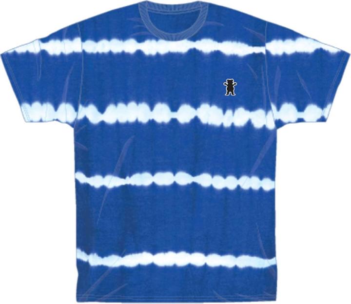 Grizzly Earthquake Stripe Tie Dye T-Shirt