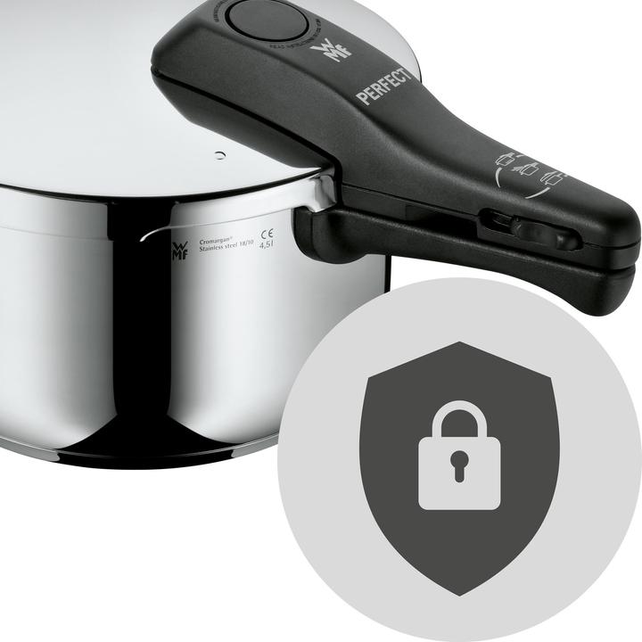 Produktbild WMF Dampfkochtopf Perfect (22 cm, Dampfkochtopf, Edelstahl)