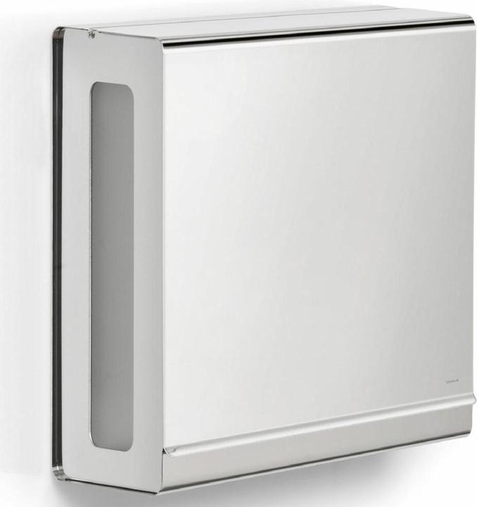 Actual product image Blomus NEXIO- polished stainless steel paper towel dispenser, 30 x 27 x 13 cm, stainless steel