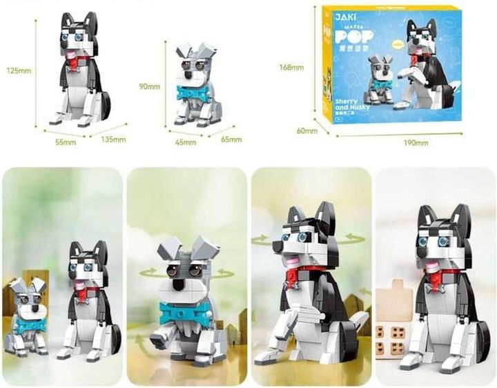 Image du produit Jaki Schnauzer et Husky