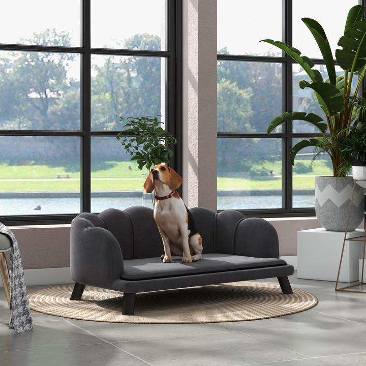 Produktbild PawHut Hundesofa mit Rückenlehne (Hund)