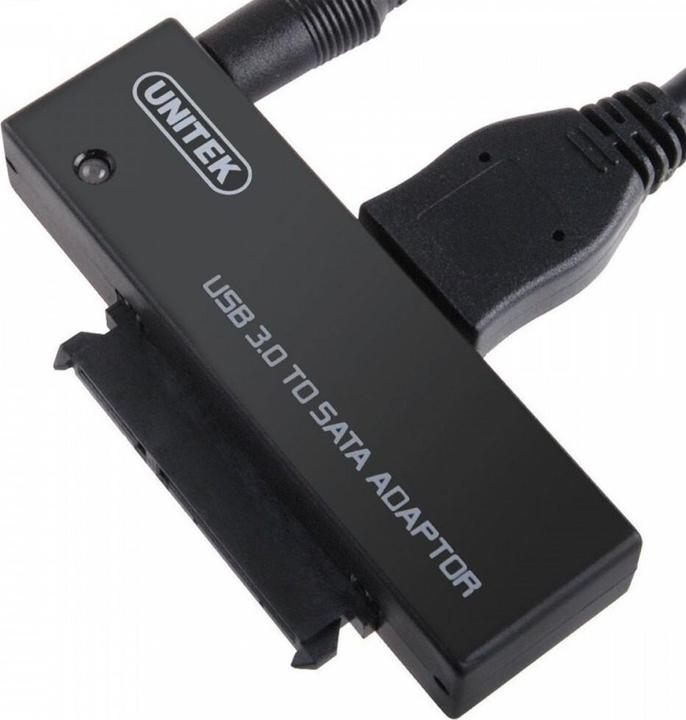 Actual product image Unitek Y-1039 USB 3.0 SATA Black Cable Interface / Adapter
