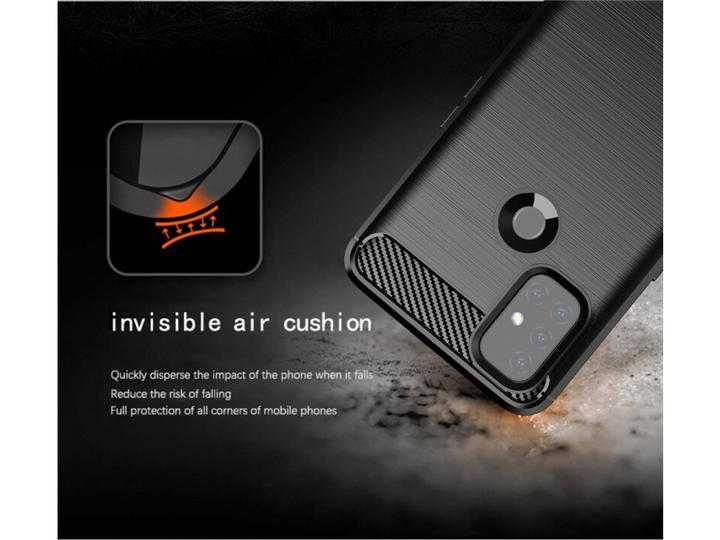 Produktbild Screenguard OnePlus Nord N10 5G Hülle Carbon Brushed Soft TPU (OnePlus Nord N10 5G)
