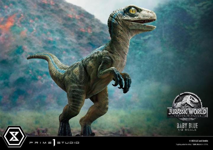 Produktbild Prime 1 Studio Jurassic World: Fallen Kingdom statuette Prime Collectibles 1/2 Baby Blue 34 cm