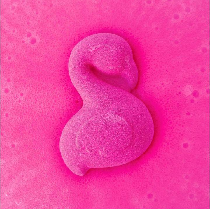 Actual product image Craze Inkee 3 Flamingo bath bombs with jojoba oil (Bath bombs)