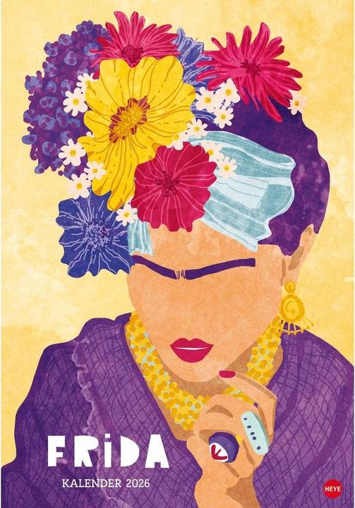 Produktbild Frida Posterkalender 2026 (37 x 53.5 cm, Harter Einband, Deutsch)