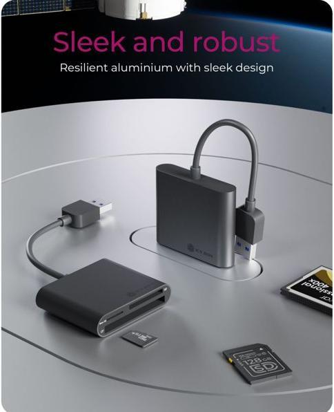 Produktbild Icy Box IB-CR301-U3, USB3.0 Multi-Kartenl. (USB 3.0)