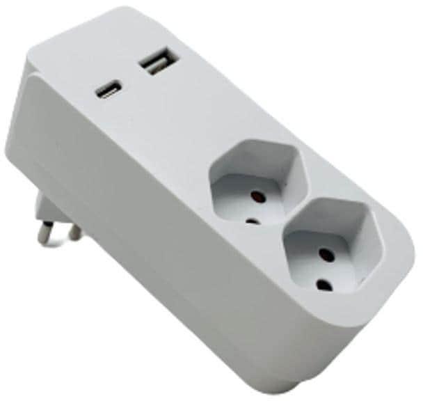 Actual product image Schönenberger USB-C adapter (USB-C, Type 13, USB-A, 4 x)