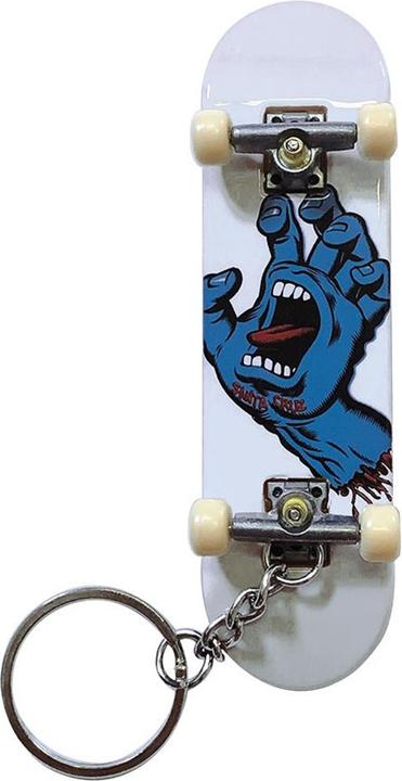 Actual product image Santa Cruz Screaming Hand Keychain