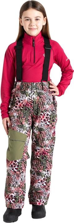 Actual product image Dare2b Childrens/Kids Pow Leopard Print Ski Trousers (146)