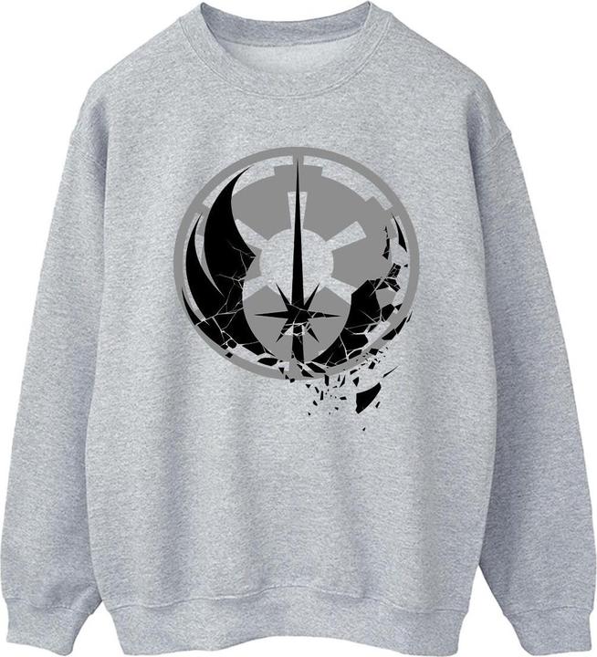 Star Wars ObiWan Kenobi Fractured Logos Sweatshirt (XXL)