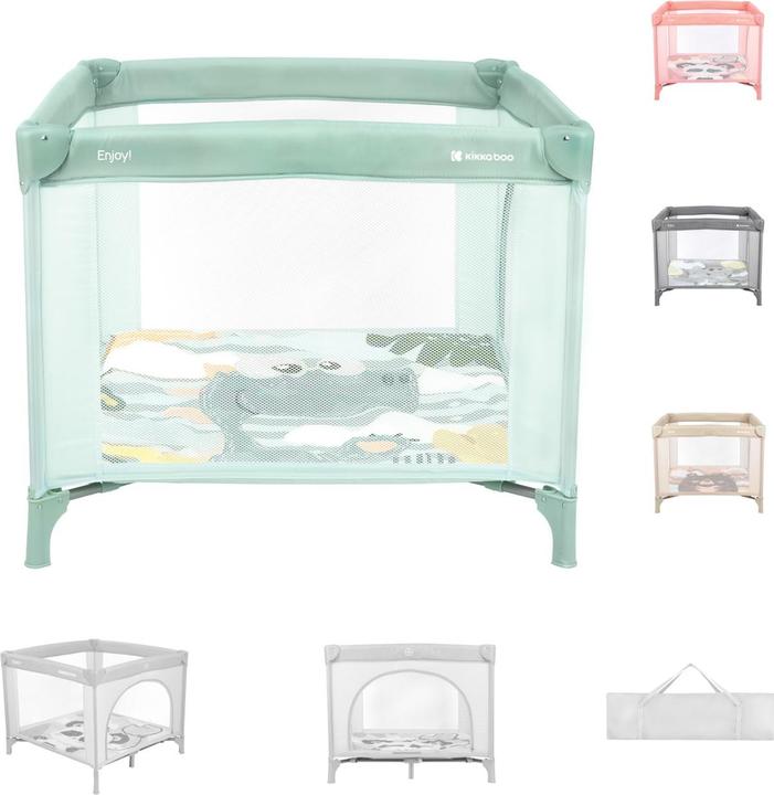 Kikkaboo Laufstall Enjoy, Reisebett (92 cm, 92 cm)
