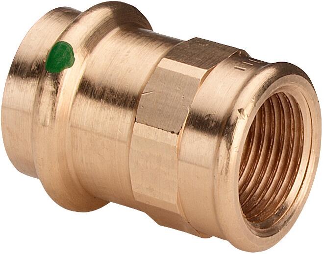 Actual product image Viega Coupling with SC-Contur 22mm x IG 3/4 - 108465 (Pipe fitting)