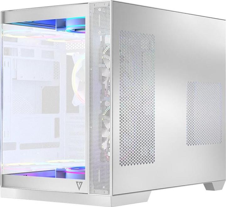 Immagine prodotto Modecom Vulcano Obudowa Panorama Apex ARGB 5F biała (AT-PANORAMA-5F-ARGB-20-000000-0002) (ATX, mATX, ITX)