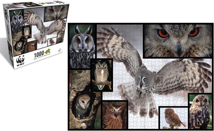Image du produit WWF Puzzle de la chouette (1000 pièces)