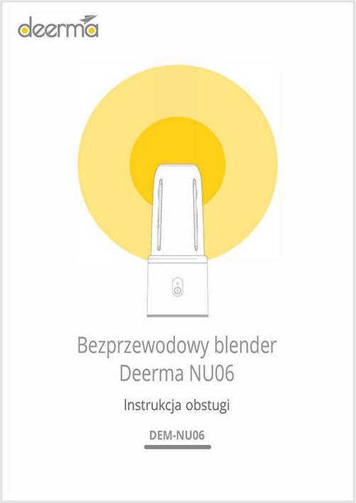 Image du produit Deerma Blender sans fil NU06 (Prise UE, 140 W)