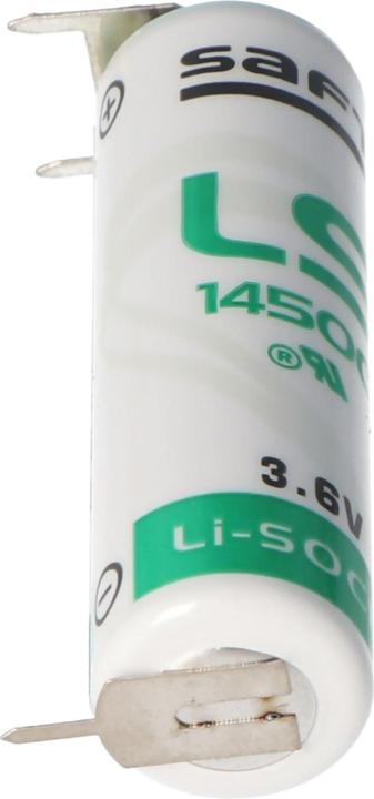 Actual product image Saft LS14500 AA, LS14500 LiSOCl2 1 print - / 2 print + (1 pcs., AA, 2600 mAh)