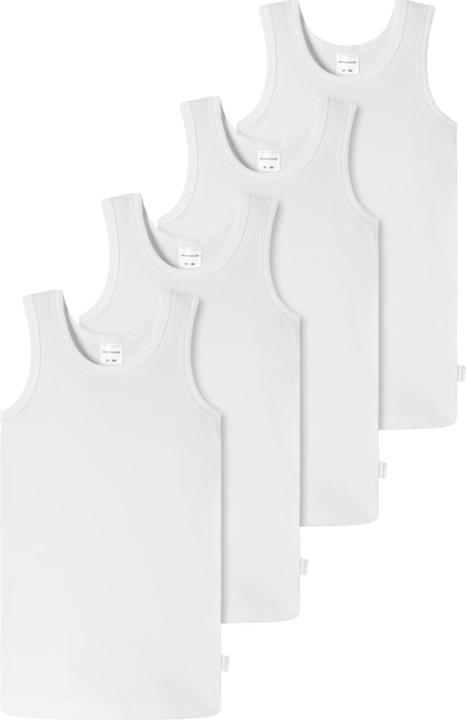 Immagine prodotto Schiesser Confezione da 4 magliette per ragazzi in cotone organico 95/5 (128)