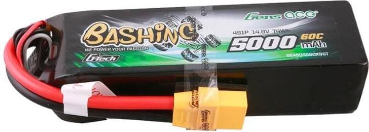 Image du produit Gens Ace G-Tech 5000mAh 14.8V 4S1P 60C Lipo Battery Pack with XT90 Plug-Bashing Series (14.80 V, 5000 mAh)