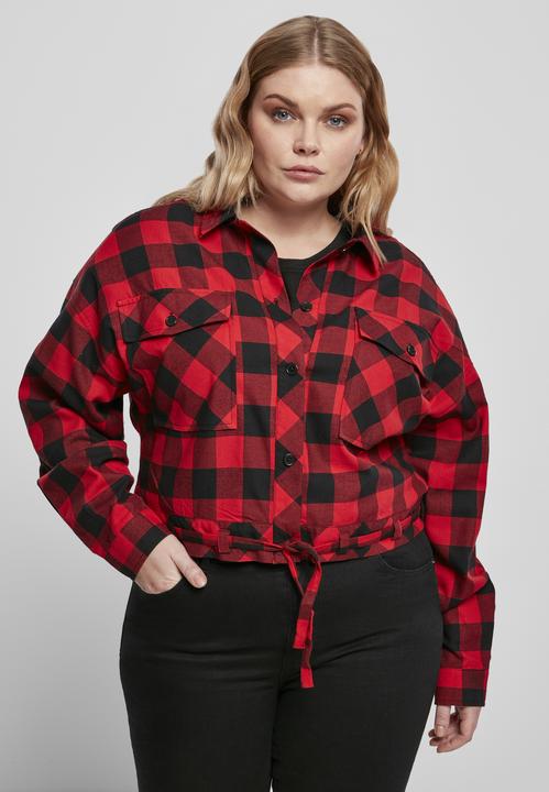 Immagine prodotto Urban Classics Camicia a quadri corta da donna (4XL)