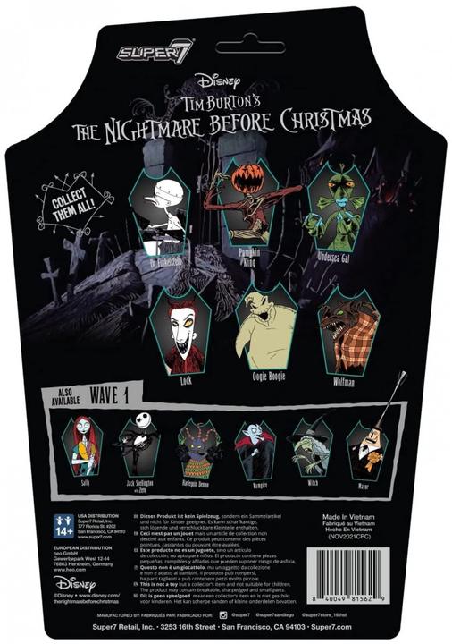 Produktbild Super7 L'étrange Noël de Mr. Jack ReAction figurine Dr. Finkelstein 10 cm