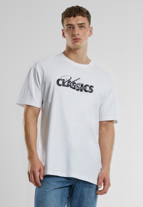 Actual product image Urban Classics UC Cursive Bold Logo Heavy Oversized Tee - 171107 (4XL)