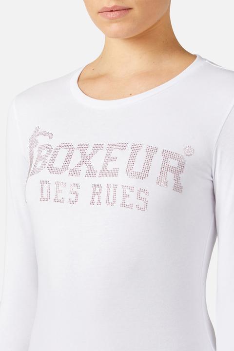 Actual product image Boxeur des Rues Lady Strass Logo T-Shirt (M)