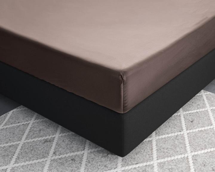 Image du produit Palo Drap-housse en satin (80 x 200 cm)