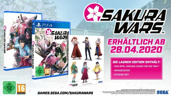 Actual product image Atlus Sakura Wars Launch Edition (PS4, Multilingual)