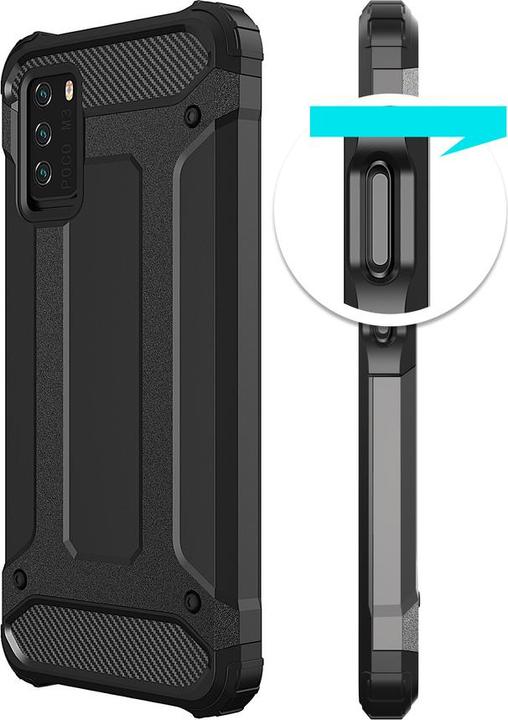 Image du produit Hurtel Housse hybride pour Xiaomi Redmi Note 10 5G / Poco M3 Pro doré (Xiaomi Redmi Note 10 5G)