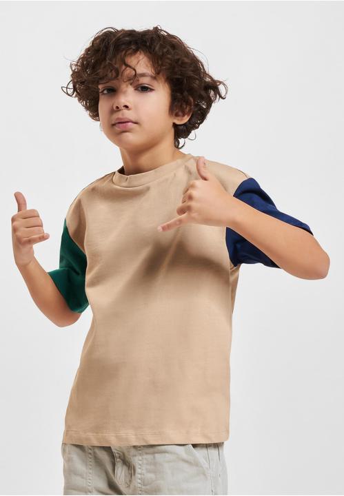 Immagine prodotto Urban Classics Ragazzi, maglietta organica oversize colorblock (146, 152)