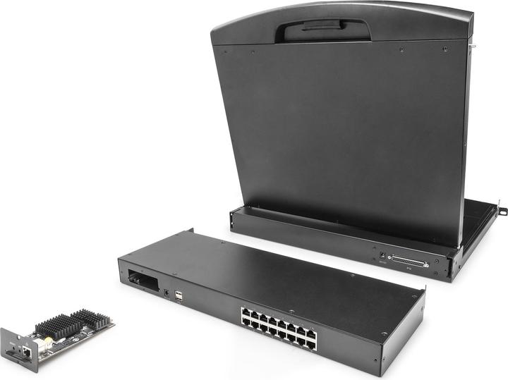 Actual product image Digitus Cat.5 KVM module 16-port for modularized KVM console