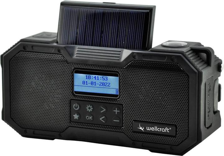 Actual product image Wellcraft DAB/FM emergency radio (FM, DAB+, Bluetooth)