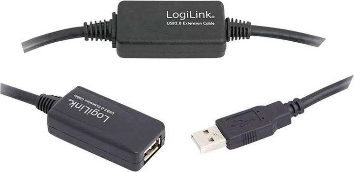 Image du produit LogiLink USB A - A (15 m, USB 2.0)