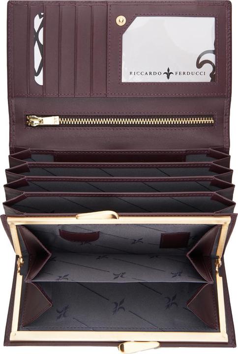 Actual product image Riccardo Ferducci Ladies frame purse, RFID