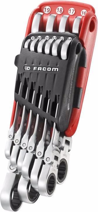Facom Knarren Ring Maulschlüssel Set (8 mm, 10 mm, 11 mm)
