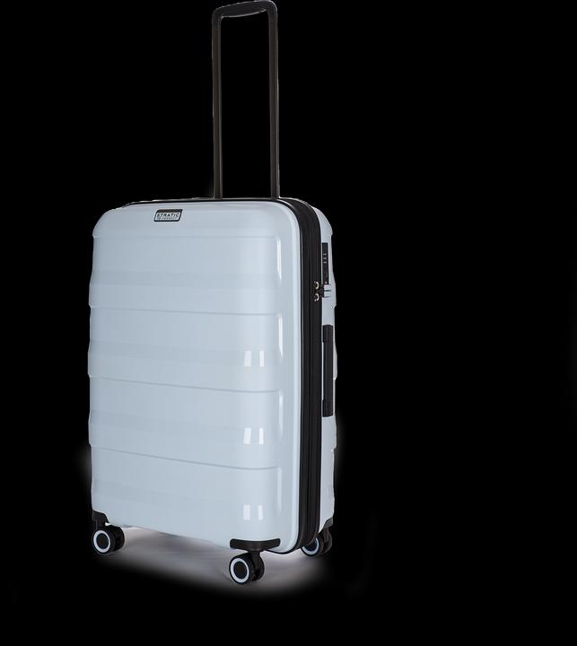 Actual product image Stratic Straw + - Hard shell suitcase M (65 cm) (74 l, M (50 - 90l))