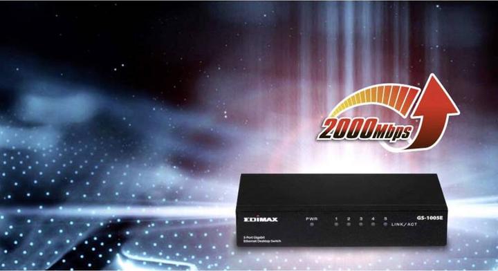 Produktbild edimax Netzwerk Switch RJ45 5 Port Gigabit (5 Ports)