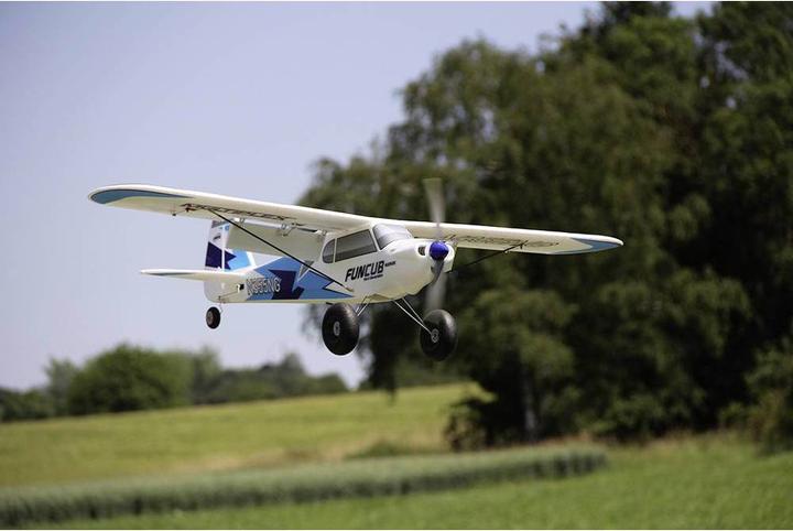 Produktbild Multiplex RC Motorflugmodell RR FunCub NG blau Modellflugzeug (Motorflugzeug)