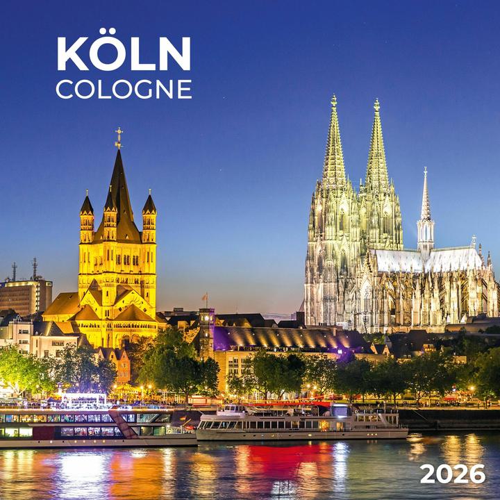 Produktbild Kln 2026 (30 x 30 cm, Harter Einband, Deutsch)