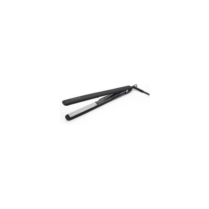 Immagine prodotto Corioliss C3 Piastre per capelli professionali in titanio per donne con spina UK Nero Cromo Soft Touch (Piastra per capelli)