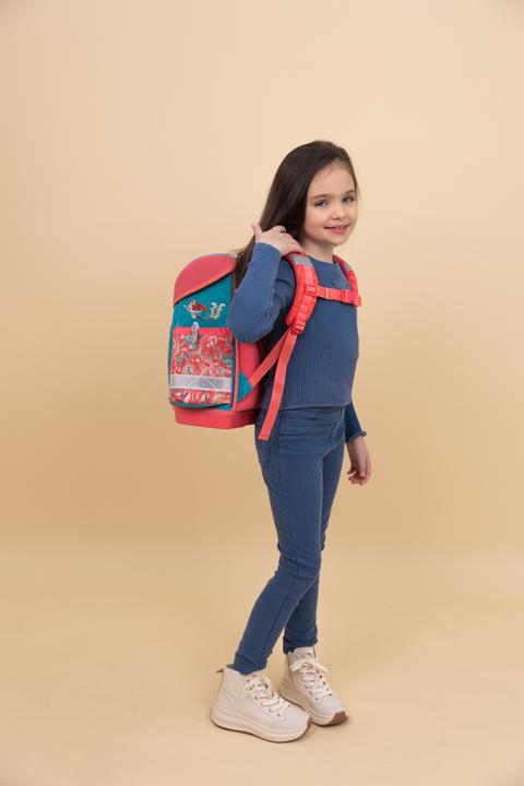 Actual product image Belmil Classy Schulranzen Set 4teilig mit Brustgurt (19 l)