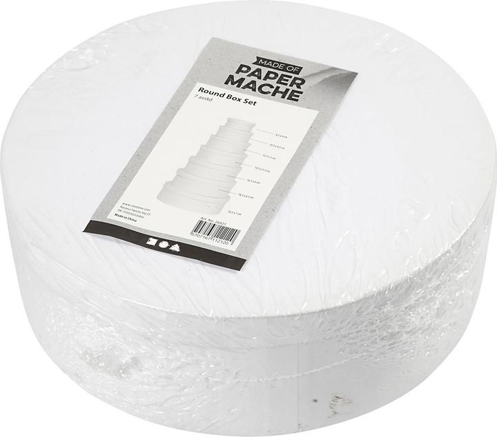 Image du produit Creativ Company Cartons cadeaux ronds (7 x)