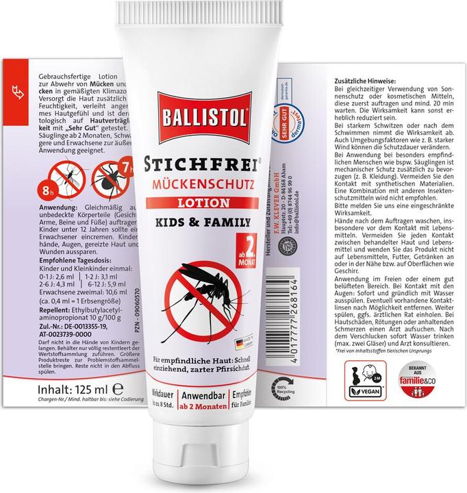 Immagine prodotto Ballistol Senza punture (125 ml)