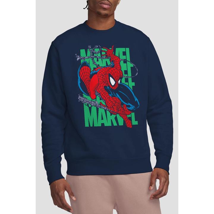 Immagine prodotto Spiderman Wall Crawling Felpa Adulto Unisex (S)